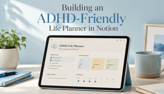 ADHD Friendly Life Planner