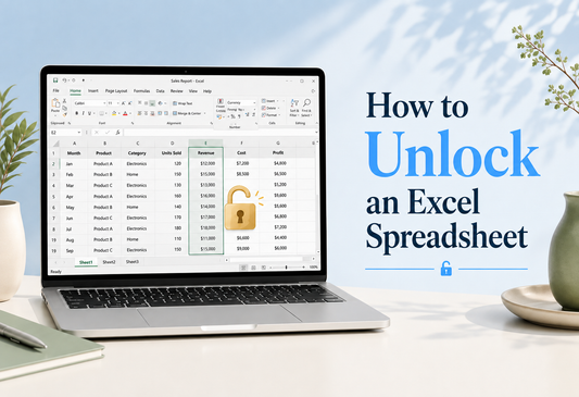 How to unlock spreadsheet