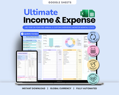 50+ Spreadsheet Templates PLR/MMR Bundle | Resell Rights | Google Sheets & Excel | Done-For-You Digital Business