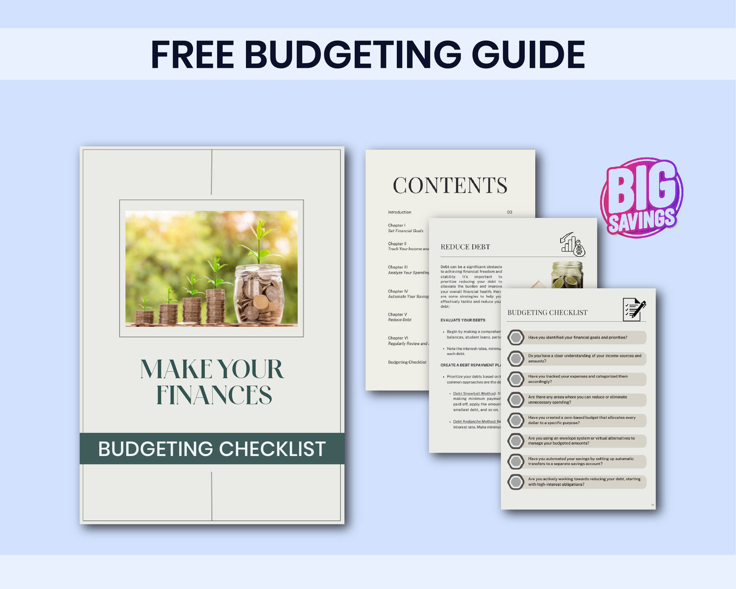 Ultimate Personal Finance Spreadsheet Monthly Personal Budget Paycheck 2026 Bill Calendar Net Worth Tracker For Google Sheets Template