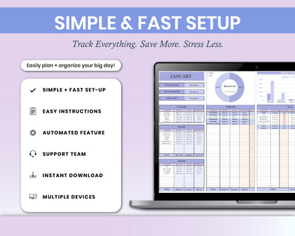Small Business Bundle for Google Sheets, Paycheck Budget | Saving Tracker | Debt and Expense Tracker
