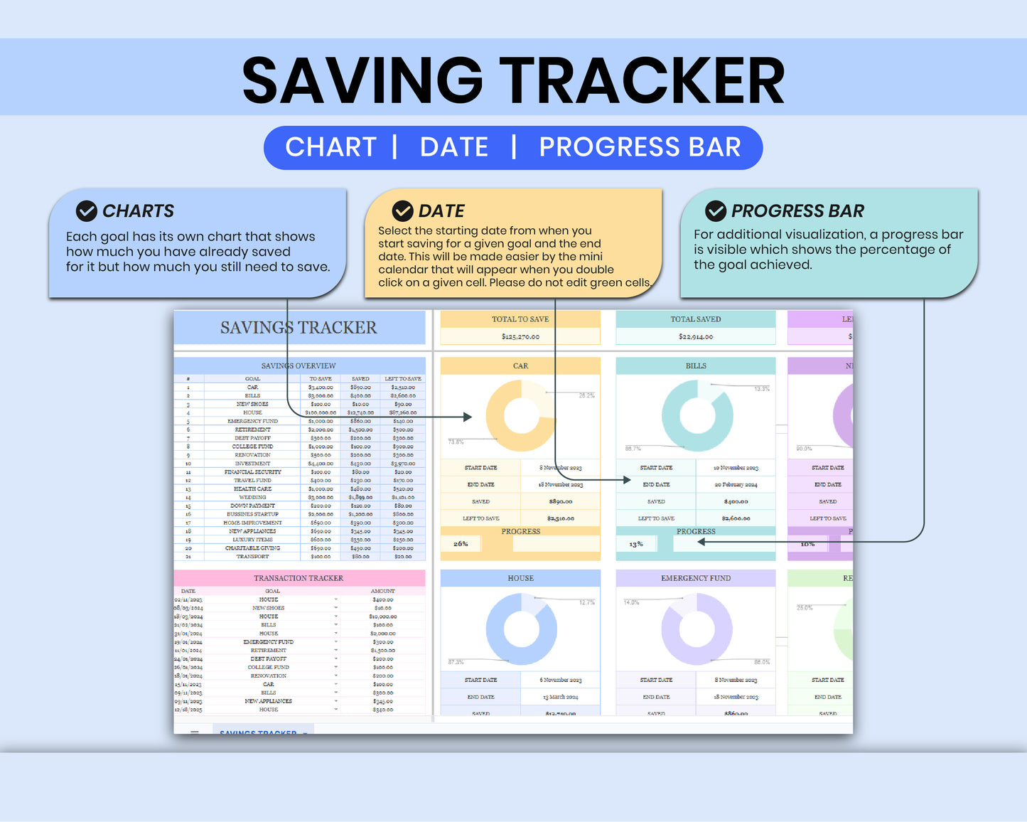 2026 ADHD Life Planner Ultimate Bundle (4-in-1 Spreadsheets)