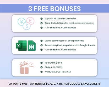 2026 ADHD Life Planner Ultimate Bundle (4-in-1 Spreadsheets)
