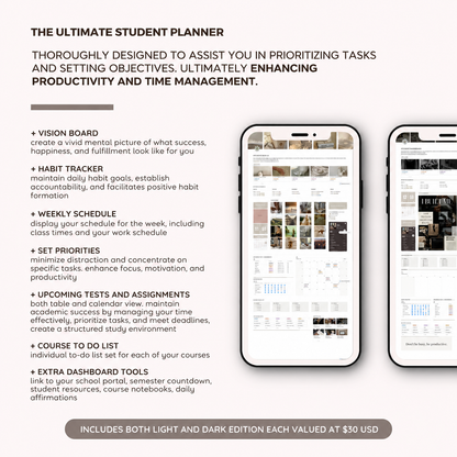 The Ultimate Notion Bundle | 15 PLR/MRR Notion Templates | Student, Fitness & Life Planner | Done-For-You | Commercial Use License