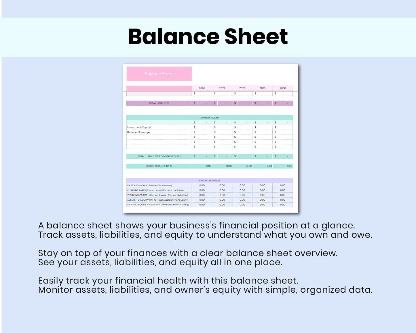 Ultimate Small Business Bookkeeping Spreadsheet Annual and Monthly Budget For Google Sheets Template