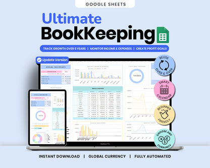 50+ Spreadsheet Templates PLR/MMR Bundle | Resell Rights | Google Sheets & Excel | Done-For-You Digital Business