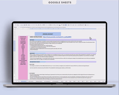 Ultimate Personal Finance Spreadsheet Monthly Personal Budget Paycheck 2026 Bill Calendar Net Worth Tracker For Google Sheets Template